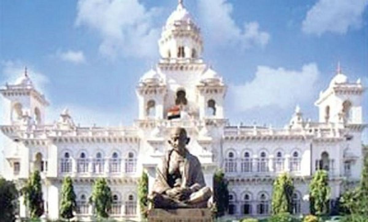 Telangana Assembly session begins with farmers suicide